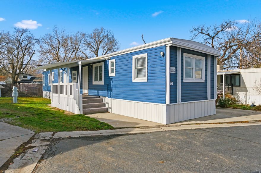 Spacious and well-maintained single-wide mobile home with comfortable living space, freshly painted and ready for its next owner! Features two sheds for extra storage, washer & dryer included, and parking for 2 cars. Enjoy access to fantastic community amenities including a clubhouse, pool, and playground, with pets allowed too! Located in a vibrant West Valley City neighborhood near abundant city parks and green spaces, excellent shopping at Valley Fair Mall, diverse dining, entertainment, and easy access to the area's cultural highlights and transportation options. Close proximity to local schools and minutes from major roads makes this a great opportunity for convenience and everyday living. Square footage figures are provided as a courtesy estimate only. Buyer is advised to obtain an independent measurement.