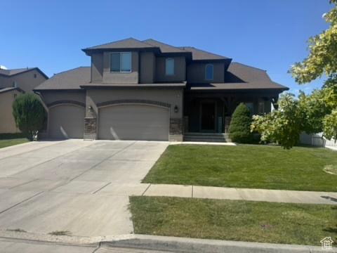 Beautiful 5 bed 3.5 bath home in well established community in Woods Cross. Upgrades include Brazilian walnut floors on the main level, granite and quartz countertops. Large back yard with huge 27'x35' stamped concrete pad and fire pit. Minutes from the community pool to escape the heat on those hot summer days. Priced below appraised value for a quick sale. No showings without appointment, seller's have two dogs, and will need at least one hours notice prior to all showings!!Square footage figures are provided as a courtesy estimate only and were obtained from COUNTY records . Buyer/buyer's agents are advised to obtain an independent measurement. Agents that confirm appointments, please text seller's agent for a heads up! Thank you for showing!!