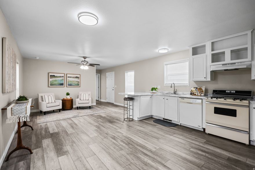 2-bed, 2-bath manufactured home in Apple Acres Trailer Park. Fully fenced, home only - land leased (approx $1103/mo). In a prime location - won't last long! Behind Cherry Hill Water Park, near freeways & shopping. Sq ft est.; buyer to verify.