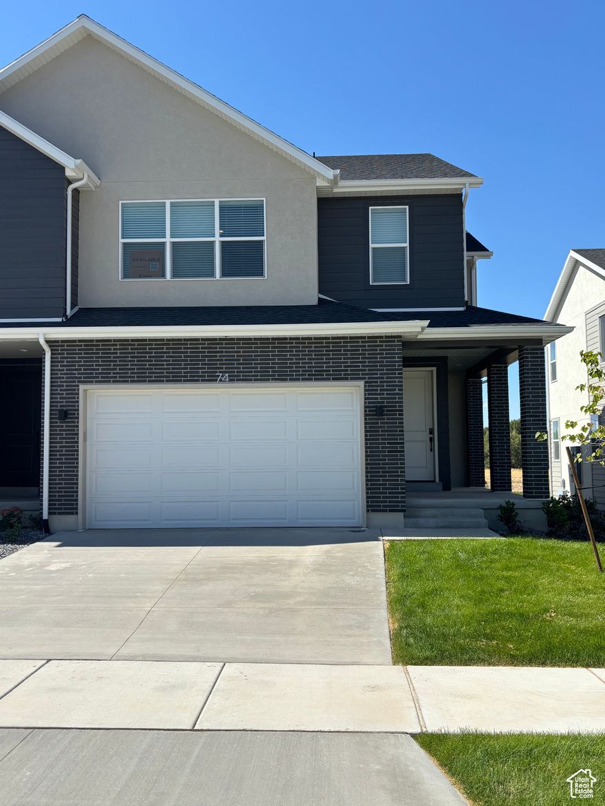 Fully finished, luxury townhome in gorgeous Mapleton. Come experience the tranquility of this amazing city. Removed from the busyness of Utah County, this community provides a quiet, yet convenient location. Tucked away in a developed community, but provides quick and easy access to shopping, restaurants, golf, and other outdoor activities. Minutes to Spanish Fork and Springville. You can't find this much square footage for this price anywhere else in Mapleton. (Color Selections in photos may vary per unit)
