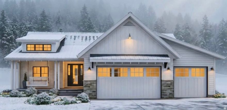 This amazing new build is set to be completed by August 31st 2026! This Beauty sits on 1.66 acres(lot #3) on the outskirts of the quiet town of Centerfield! This home will be three beds and two bath. With this build you'll get a huge family room, great for entertaining, an open kitchen layout, a mud room and spacious laundry room. The two bedrooms are generously sized along with the guest bathroom. The primary bedroom will have a separate shower/tub and a walk in closet. The unfinished basement will give you the opportunity to grow the home at your own pace. The basement is laid out for an additional  four bed rooms, a bathroom, game/living area, and a massive storage room! The well is drilled and ready to go! This home has it all! Come check out the property today!