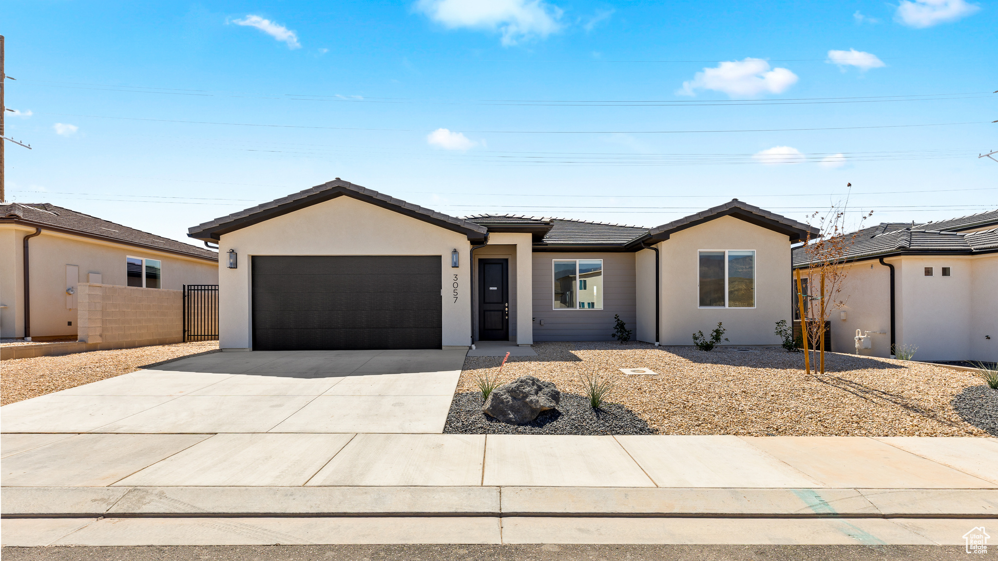 Beautiful 2025 single-level home in scenic Hurricane! Enjoy modern design, brand-new landscaping, and no HOA. Spacious layout with RV parking and easy access to Sand Hollow, Zion, and local trails. Move-in ready and perfect for relaxed Southern Utah living!