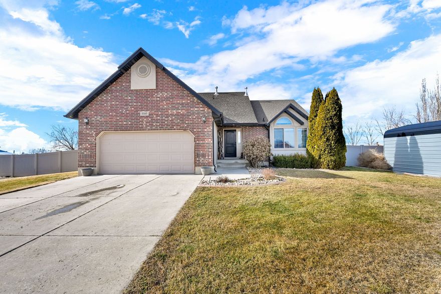 Hard to find and even harder to beat - this 5-bedroom, 2.5-bathroom home sits on a full acre in one of Hooper's most sought-after areas. Basement half bath is plumbed and ready for a shower. With horse property and plenty of open space, this is the kind of place where you can spread out and enjoy country living while still being close to town.  The home offers a roomy layout with space for family, guests, or a home office. Outside, the full acre gives you endless options for animals, toys, gardens, or future plans. Properties like this do not come up often, especially at this price point - there are very few one-acre homes available in the entire county.  If you've been waiting for space, freedom, and a great Hooper location, this one is worth a look.  Square footage taken from county record - buyer and buyer's agent to verify all. Solar will be paid off by sellers at closing.