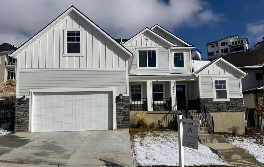 Beautifully finished 7 bedroom home that can adapt to many different lifestyles.  Bright open gathering family room and kitchen space, while maintaining main floor living with a main floor master bedroom, bath and laundry.  With seven bedrooms the additional rooms are ideal for children, guests, offices, home gym, playroom etc.  The fully finished basement provides additional living space, perfect for a game room, theater, or mulit generational setup.  Enjoy your morning cocoa or coffee on the front porch while taking in the lake and valley views.  Located minutes from Silicon slopes, Traverse Mountain outlets, Thanksgiving Point, hiking trails, award winning schools and quick freeway access.  This home offers both serenity and privacy as well as convenience.  Come check out one of Lehi's most sought after neighborhoods and see for yourself if this home is a good fit for you.  This home is vacant and ready for you to make it your families Christmas present this year!