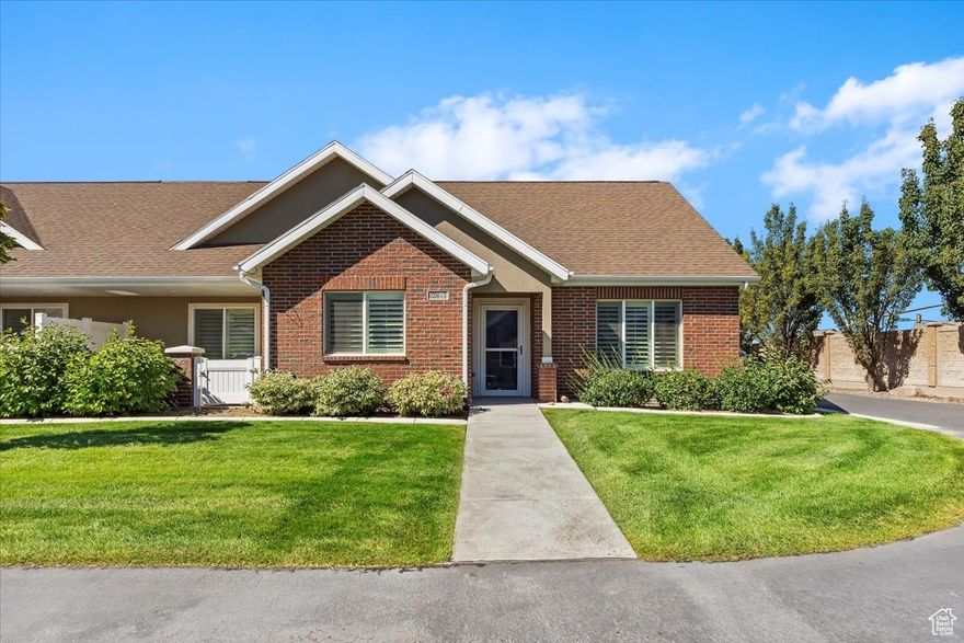 This well-maintained home can be your perfect home with easy access, comfortable living, and a great floor plan.  With many upgrades and extras in this home; those needs will already be here waiting for the you. Beautiful Granite Countertops throughout. New Water Heater installed in July 2025. The Refrigerator, Washer and Dryer will certainly make you smile to know they come with the home.  You will love the extra large Primary Suite.  You will have plenty of time to relax and enjoy life with the HOA taking care of the yard maintenance.  Sit on the patio and enjoy the area and views as you also enjoy the sunrise and sunsets.  With the Club House, Gym Room, and Swimming Pool, you will have more activities to enjoy.  Close to Shopping, Entertainment, Medical and Sports Activities.  The Seller has paid the HOA Monthly fees up until April 1, 2026, and will have the balance transferred to the Buyers HOA account when this beautiful home is Sold.  Seller will also provide a One-Year Home Warranty.  Don't wait, this home is being priced to sell, and with all the listed extras.  Get it before it is gone.  The home has been deep cleaned, and carpets have been cleaned as well, so it is move-in ready for you.  Square footage figures are provided as a courtesy estimate only and were obtained from the County Records.  Buyer is advised to obtain an independent measurement.