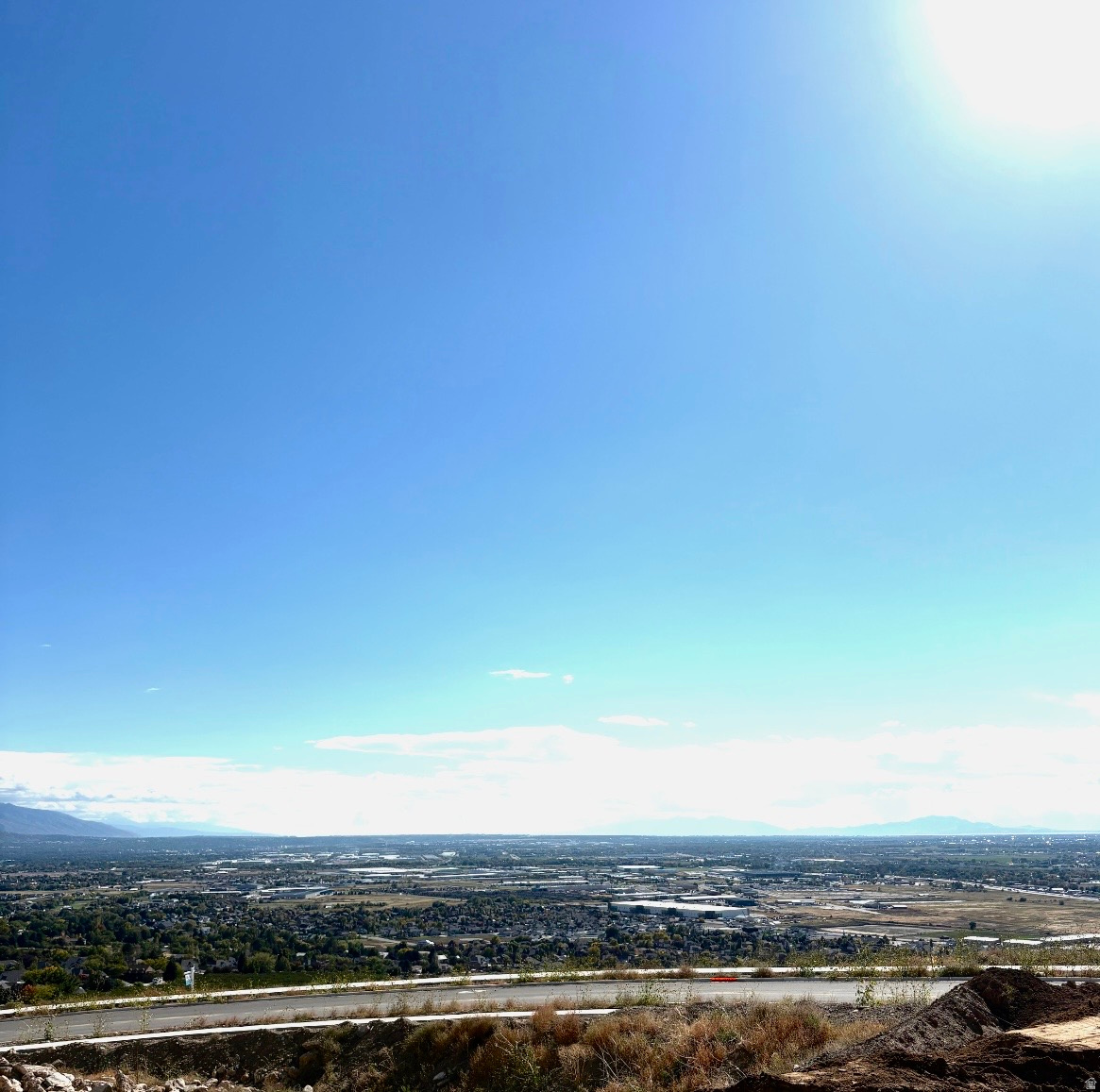 Water view featuring a mountain backdrop
