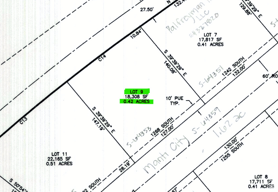 MANTI CRYSTAL SPRINGS PLAT A - Land