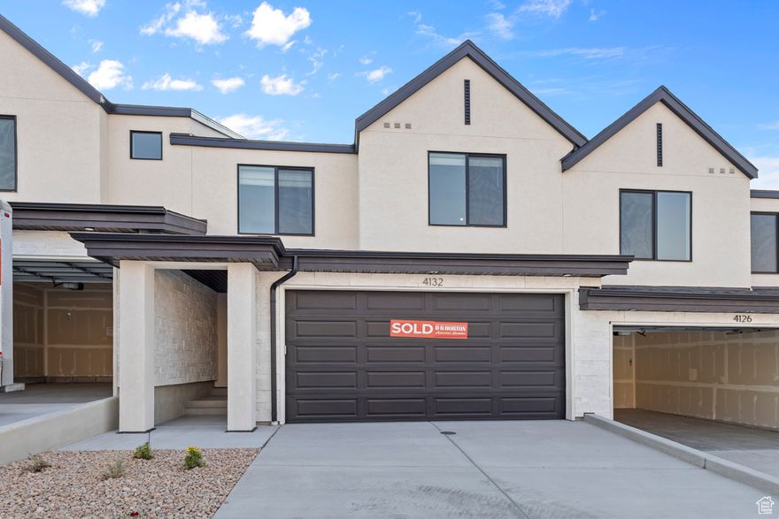 Now selling in Inverness! The Oakridge townhome offers 4 bedrooms, 2.5 bathrooms, a 2-car garage, and a functional open layout. Features include quartz countertops, laminate flooring, modern cabinetry, pantry, an unfinished basement, and a concrete back patio-perfect for outdoor living. Upstairs includes a laundry area, full bath, and a spacious primary suite with a private bath and walk-in closet. Home includes Smart Home Package, radon system, and builder warranty. Ask about $5,000 toward closing costs with DHI Mortgage.