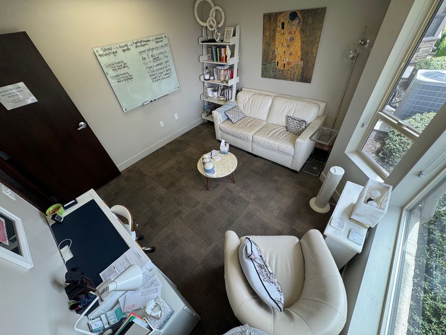 Lindon Single Executive Office:  $650/Month includes CAM Fees, Utilities, and Utopia High Speed Fiber. Lindon's quiet and secluded Old Station Square Professional Office Park. Plenty of parking. Simple and Easy I-15 access--1.7 miles away. Main Floor Single office. This office is in a quiet office suite with a professional tech group and a real estate office. Lindon walking path is adjacent to the office with easy "under" State Street access.  This trail crosses the Murdock Canal Trail & Bonneville Shoreline Trail and can help you travel to Lindon Boat Harbor and Dry Creek Canyon Trail Head.  You will also have access to a "break room" and "Conference Room" equipped with a Chromecast TV, Conference Room Table & chairs.