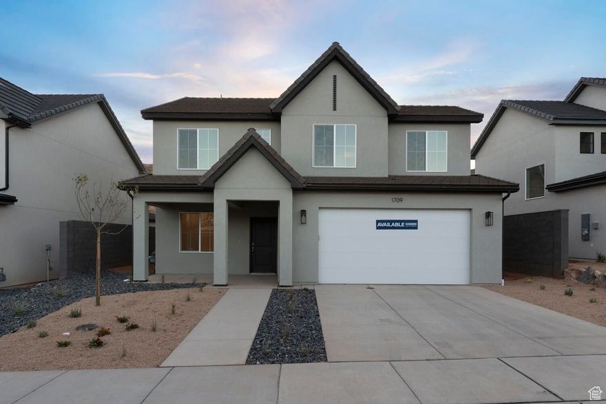 This beautiful Mesa floor plan is featured in the desirable community of Long Valley. You will enjoy an open floorplan that boasts a large loft, kitchen with generous pantry, a large kitchen island with breakfast bar, quartz countertops, stainless appliances with gas cooking, and laminate flooring throughout the main level. Enjoy our community pools, hot tub, pickleball courts, 18 hole putting course and more! Ask me about our generous home warranty and smart home package! **$12,000 towards closing costs when you use DHI Mortgage!  Actual home may differ in color, material, and/or options. Pictures are of a finished home of the same floor plan, and the available home may contain different options, upgrades, and exterior color and/or elevation style. Buyer to verify square footage. No representation or warranties are made regarding school districts and assignments; please conduct your own investigation regarding current/future school boundaries.