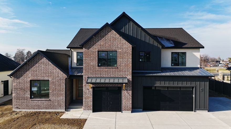 The Madison, one of our most sought-after floor plans, now available in the beautiful Autumn Crest neighborhood in American Fork, UT. Designed with space and comfort in mind, this home offers a bright, open feel perfect for modern living. The main level features a luxurious primary suite with a spa-like en-suite bath and a private office, ideal for work or relaxation. The open floor plan, high ceilings, custom finishes, and fireplace along with many built ins and arches make this feel like HOME. This is our Final phase. The Basement set up for a future ADU with Basement entrance. Upstairs, you'll find four spacious bedrooms and two full bathrooms, providing room for everyone. Scheduled for completion end of the  year. Ask about our 4.99% fixed rate for qualified buyers closed before end of the year.