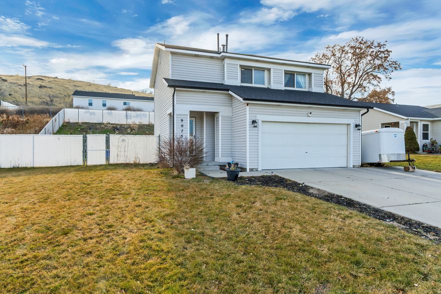 Welcome to this inviting home located in a quiet Magna neighborhood! This property offers a comfortable layout with bright living spaces and plenty of natural light throughout. Enjoy a functional floor plan perfect for everyday living and entertaining. The yard provides room to relax, garden, or host gatherings, with mature surroundings that add to the home's charm. Conveniently located near schools, parks, shopping, and easy access to major roads, this home combines comfort, value, and location.