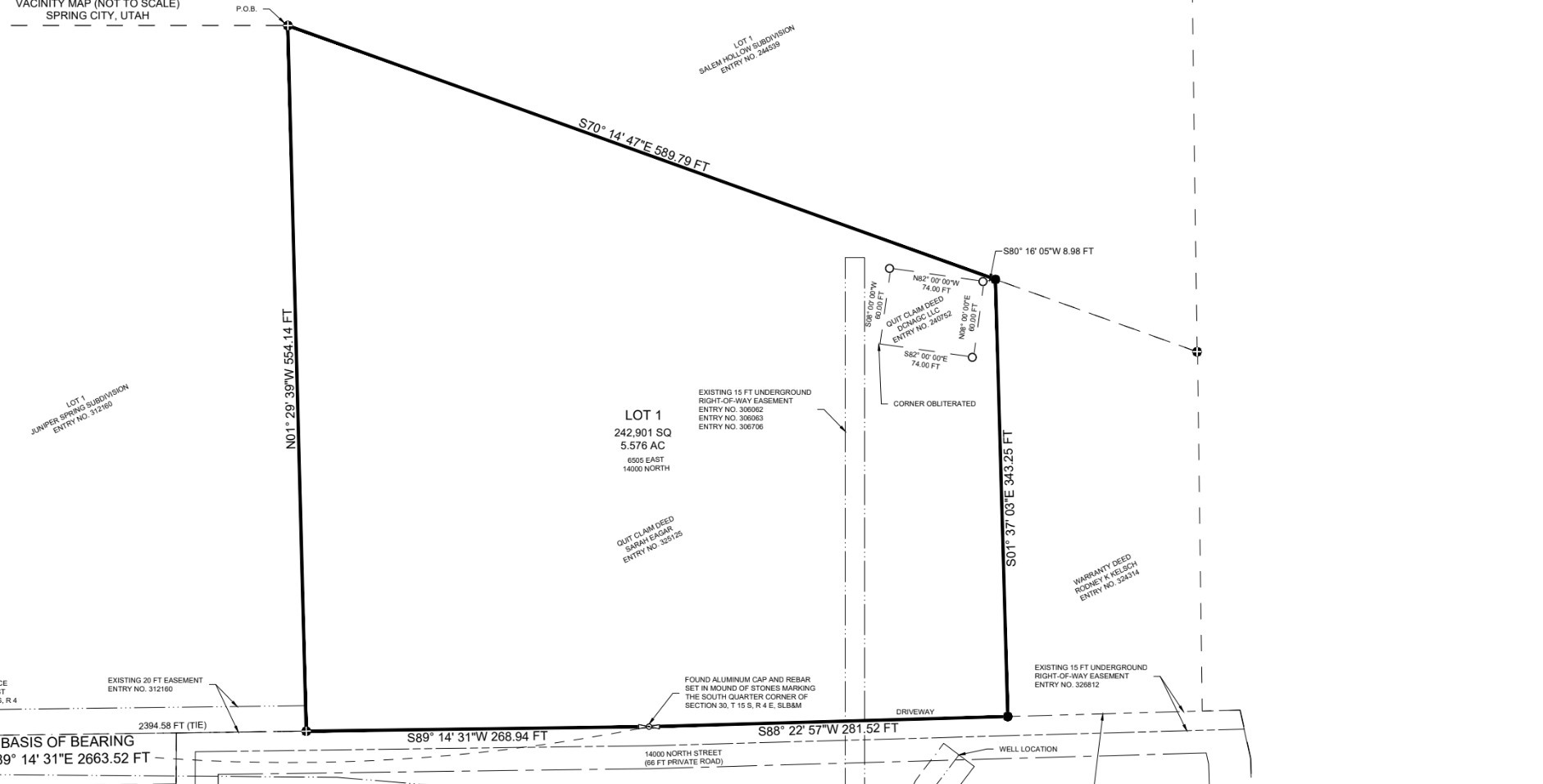 SARAH'S SUBDIVISION - Land