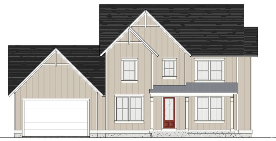 Introducing the Ridgefield-a modern and versatile floor plan designed to adapt to your lifestyle while delivering exceptional comfort and style. From its spacious open-concept layout that seamlessly connects the kitchen, great room, and dining area to its thoughtfully placed flex space and sitting room near the entry, the Ridgefield offers flexibility without compromise. The luxury owner's suite provides a private retreat, complete with a generously sized walk-in closet, while the tandem 4-car garage and expansive covered front porch add both convenience and charm.  Home estimated to be complete February 2026. Pricing includes upgrades *pictures are of model home and finish level and upgrades may vary