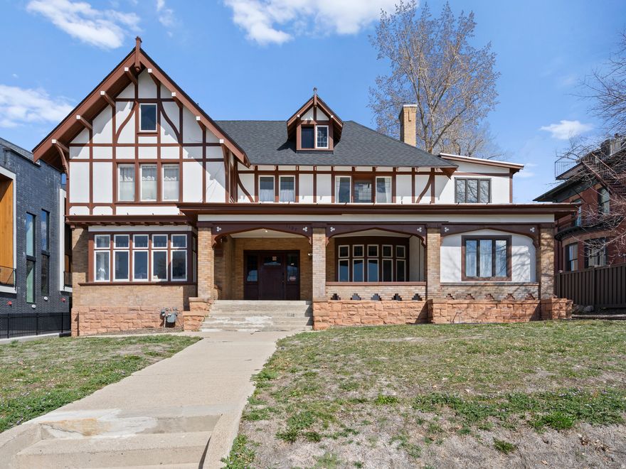 100% rented turnkey 8-unit multifamily investment located on historic South Temple. This Tudor-style property underwent a FULL renovation in 2022, including all new electrical and plumbing throughout, remodeled kitchens and bathrooms, updated cabinetry, tile backsplashes, fresh paint, and high-efficiency mini-split HVAC systems in all units. Additional third-floor studio space and basement area provide future upside potential (buyer to verify). Prime location near downtown Salt Lake City and the University of Utah with long-term rental stability. Owner/Agent.