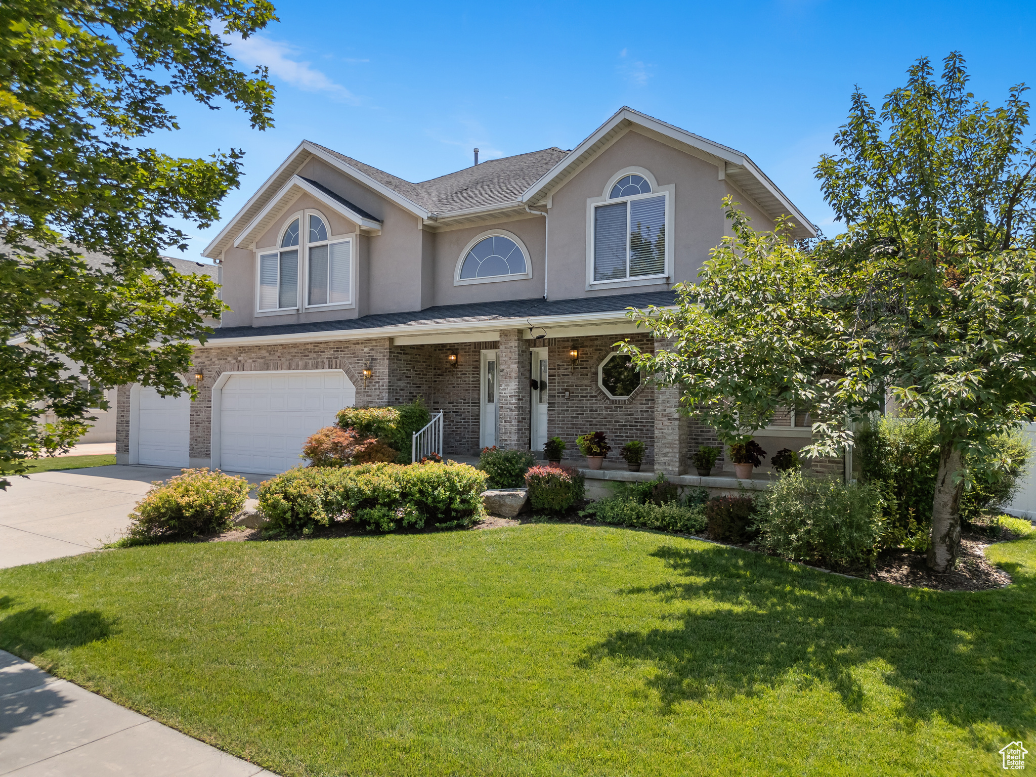 Welcome to this well maintained original-owner home in the highly sought-after Carriage Creek neighborhood of Murray! This spacious two-level home is perfect for entertaining or simply spreading out and enjoying your space. Primary suite with a walk-in closet, luxurious jetted tub, and direct access to a covered private balcony your own retreat at the end of the day. Enjoy summer evenings and gatherings in the fully landscaped backyard, surrounded by mature rose bushes, a covered deck, and full vinyl privacy fencing-perfect for pets, kids, or peaceful relaxation. Fantastic location with quick access to: Fashion Place Mall, Intermountain Medical Center, Top-rated schools, Restaurants, grocery stores, parks, and trails, also I-15 and I-215 for fast commutes across the valley. Two HVAC systems. Roof was replaced in 2013 and ice melt tape installed at that time as well. 2 drainage lines in backyard (1 along east border/fence and 1 in middle of yard due west to drain at street). Dehumidifier will stay with property. Square footage figures are provided as a courtesy estimate only and were obtained from an appraiser (will provide). Buyer is advised to obtain an independent measurement. Highly motivated seller.