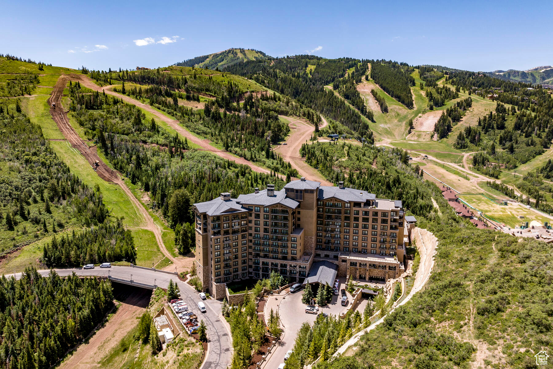 Indulge in the epitome of luxury with this exceptional, one-of-a-kind penthouse residence situated on the 10th floor of the St. Regis Deer Valley. From the moment you step into the grand entryway adorned with circular Jerusalem limestone tile and custom stone foyer, you'll be captivated by the exquisite design. The open-concept floor plan creates a seamless flow, perfect for hosting and entertaining guests. Created by the renowned Designs West and built by Germania Construction, this property boasts impeccable craftsmanship. Richard Marshall wood flooring graces the living areas, while the gourmet kitchen features top-of-the-line Wolf and Subzero appliances. Each bedroom in this residence is thoughtfully designed and comes with its own en-suite bathroom, exuding luxury, and elegance. The bathrooms are lavishly appointed, and each room has individual climate control for personalized comfort. Access to the penthouse is via a private elevator, adding to the privacy of the residence. Step out onto one of the three private covered decks and soak in the panoramic vistas of Deer Valley Ski Resort and the Jordanelle Reservoir. As an owner in the St. Regis Deer Valley, you'll experience unparalleled convenience, as this luxury 5-star resort provides a host of amenities, including butler service, fine dining options, the indulgent Remede Spa, an athletic club, hot tubs, a stunning year-round heated pool, ski beach, ski valet services, valet parking, and more. Located a mere 38 miles from Salt Lake City International Airport and 21 miles from Heber Valley Private Airport, St. Regis Deer Valley offers easy access for jet-setting travelers. Additionally, the resort is just minutes away from Park City's Historic Main Street, known for its array of fine dining establishments, art galleries, and boutiques.  Immerse yourself in the pinnacle of luxury living at the St. Regis Deer Valley, where every detail has been meticulously crafted to provide an extraordinary experience.