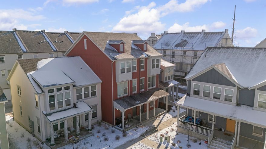 Welcome to Daybreak Village!  In this spacious Townhome you will find modern comfort and stylish design!  Bright, open spaces with tall windows greet you in every room!  Sleek flooring, and a contemporary kitchen complete with quartz countertops, subway tile backsplash, and stainless steel appliances (check out that Fridge!). Upstairs, enjoy mountain views from the spacious primary suite, with large windows bringing in natural light.   Daybreak has TONS to offer with walking trails, scenic ponds with bridges and nature trails minutes away!  Don't miss this move-in-ready opportunity in one of Daybreak's newest neighborhoods!