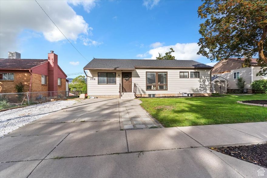 This rambler has been updated throughout to make it feel not just like a house, but a warm and inviting home to create memories in! Updated kitchen with granite countertops, white cabinetry, stainless steel appliances and tile backsplash. Large family room and dining area. Newer flooring and carpet. Updated bathrooms. Fully finished basement. Fenced yard with a large deck perfect for entertaining and taking in the beautiful mountain views! Near parks and schools and close to shopping. Sq. footage per tax data records. Property facts provided as a courtesy; Buyer to verify all information. Please give min of 1.5 hour notice for showings. Thanks!