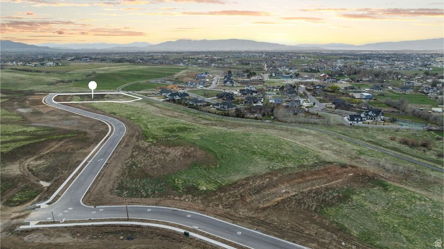 The Preserve at Mapleton is a distinctive community that offers a tranquil retreat while remaining close to town. The lots are designed for paramount views and usability. Nestled in the hills above the community will be a private getaway, featuring a stocked fishing pond with sandy beaches, a pavilion, walking trails, and 7+ acres of family-friendly park space. Property lines shown in photos are for illustrative purposes only and may not represent exact boundaries. Buyers are advised to verify all information through an independent survey. Proximity to local amenities are estimates and change based on a number of uncontrollable factors.