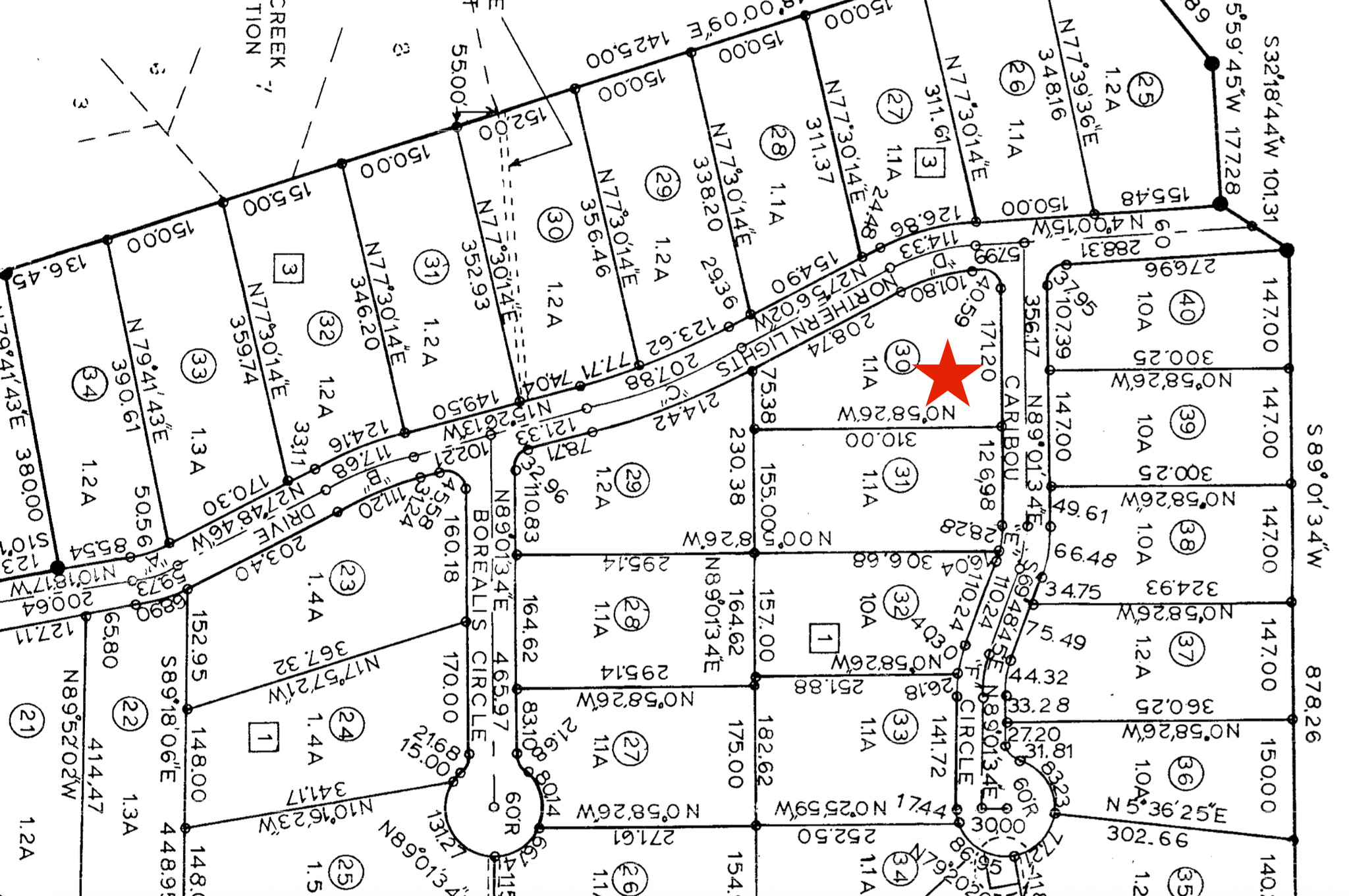 PEBBLE CREEK SUBDIVISION - Land