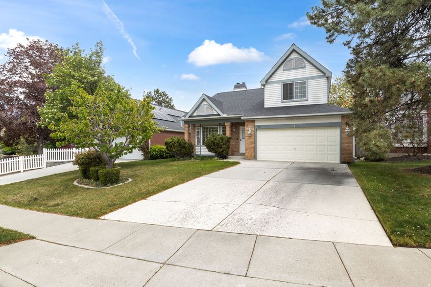 Perfect family home in the foothills of Sandy Utah.  This 4 bedroom, 2 1/2 bath has room to expand with additional rooms and bathroom in the basement.  Roomy Master Bedroom is on the main floor.  Beautiful Gas Fireplace on all 3 floors. This house is unique becasuse of how many items are new in the home.  Newer Roof (2020), New Paint, New finsh on the Hard Wood Floors,  New Carpet, New Washer & Dryer (included), New A/C unit, New Furnace, New Water Heater, and of course a new Kitchen with New Granite Counter Tops, Refrigerator (included), Microwave, Oven & Dishwasher.   Has a secluded backyard for entertaining or just relaxing in.  Square footage figures are provided asd  a courtesty estimate only and were obtained from the county records.  Buyers are advised to obtain an independent measurement