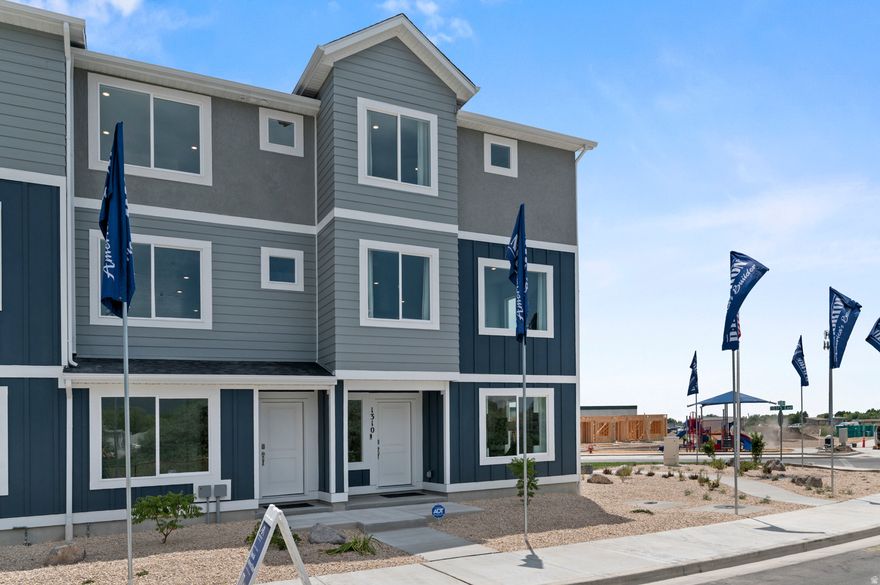 BRAND NEW COMMUNITY! GREAT INCENTIVES! Estimated completion JULY. Discover the perfect blend of convenience and comfort in this new townhome! Boasting 4 bedrooms, 3 bathrooms, and a 2-car garage, HUGE kitchen living dining with 9ft ceilings. This home has great mountain views, parks but also offers quick access to a variety of restaurants, shopping, and the freeway  all within a 5-minute drive. Your ideal home, perfectly situated for a vibrant lifestyle! Ask me about our Generous Home Warranties, Active Radon Mitigation System, and Smart Home Package which are all included. *No representation or warranties are made regarding school districts and assignments; conduct your own investigation regarding current/future school boundaries. Photos may or may not be of actual home. Buyers to verify colors, materials, and options. Square footage figures are provided as a courtesy estimate only and were obtained from building plans. ***Sales Center Hours: Open Monday, Tuesday, Thursday, Friday, and Saturday from 11:00 a.m. - 6:00 p.m. Wednesday from 1:00 p.m. - 6:00 p.m. Closed Sundays. Call for an appointment!