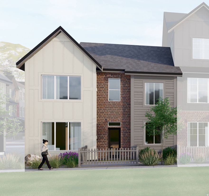 This fabulous two story townhome END UNIT can be yours! Scheduled for completion in February is this 3 bedroom 2.5 bath end unit with a 2 bay garage and water softener rough in. Fabulous new community in North Salt Lake with quick access to the freeways and downtown. With beautiful parks, a local grocery store, and plenty of places to get take out, this could be your new home. Ask agent for available builder incentives when using the preferred lender.