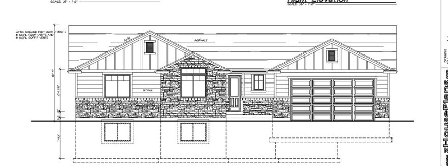 This new home by Cedar Ridge Homes is currently under construction and will feature three bedrooms and two full bathrooms. The floor plan is open and functional, with an extra-deep garage that provides plenty of room for storage or larger vehicles. There's still time for buyers to choose finishes and make selections to personalize the home and make it their own. (The foundation was poured the middle of October 2025)