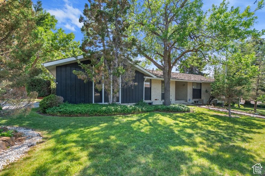 PRICE IMPROVEMENT! STUNNING! MOTIVATED SELLER! This home is a fantastic Rambler with a lot of open spaces, throughout. The seller has done an excellent job upkeeping it over the years, just add your touch to it and make it yours! The home boasts 3 bedrooms and 2 bathrooms on the top level, walkout of the master bedroom to a private deck with a hot tub, the home offers formal dining space with a walkout to a covered patio area that would be perfect for entertainment. The basement has two more bedrooms, one bath, a huge family room with a pool table and an additional flex room. There is a large storage area in the basement, plus more storage inside the utility room. The backyard has been manicured and offers a lot of shade for those hot days in the Summer. The garage is oversized, and the swamp cooler has been ducted inside the home so cooling is not an issue. Location is prime, nearby restaurants, hospitals, commerce, shopping centers, Alta recreational center is around the corner, the Sandy Amphitheater is within walking distance! Call the listing agent to set up a private showing now. Square footage figures are provided as a courtesy estimate only and were obtained from county records.  Buyer is advised to obtain an independent measurement.