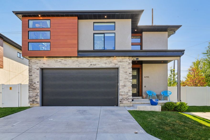 Modern in the heart of Millcreek! This home offers 3 bedrooms and 2.5 baths with space in the basement for another bed, bath, and additional living space. The primary ensuite is a private retreat with a soaker tub and separate shower. Come home to light-filled, spaces that are, warm, comfortable and perfect for entertaining. This beautiful home is one of just eight homes in this newer neighborhood with access to freeways, downtown, canyons, Millcreek Commons, shopping and restaurants. Move right in and enjoy spring and summer in your beautiful home and yard.   Square footage figures are provided as a courtesy estimate only and were obtained from the MLS .  Buyer is advised to obtain an independent measurement.