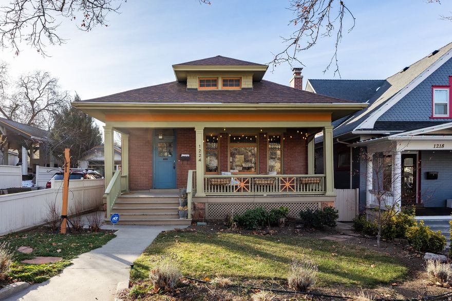 Nestled on one of Salt Lake City's most charming, tree-lined streets, this timelessCraftsman bungalowblends historic character with everyday livability. Rich, originalwoodwork and craftsmanshipset the tone throughout the home, from beautifully detailed trim to warm, inviting living spaces. Natural light fills each room, highlighting the craftsmanship and creating a welcoming, comfortable atmosphere. Two bedrooms on the main level that share a bath, along with a bedroomon the lower level with its own ensuite. The kitchenhas been recently updated creating a home that's turn key and ready to go. There is anexceptional backyard, offering generous space for entertaining, gardening, or simply enjoying quiet evenings outdoors. Perfectly positioned, this home isminutes from downtown Salt Lake City,major hospital systems, and an extensive network oftrails and outdoor recreation, making it ideal for those who value both urban access and an active lifestyle.