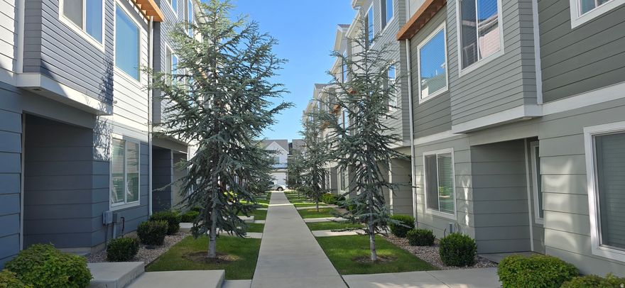 A blend of modern style and convenience, this beautifully designed townhome at Lexington Towns by D.R. Horton offers exceptional living in the heart of Utah County. Ideally located just minutes from Utah Valley University, shopping centers, and easy freeway access, this 4-bedroom, 3-bathroom home combines comfort, functionality, and location.  The spacious open-concept floor plan creates a bright and inviting atmosphere throughout, while the oversized kitchen island provides the perfect space for entertaining, gathering, and everyday living. 2 car garage with additional parking space near the club house. Whether you're searching for a smart investment opportunity near UVU or a stylish primary residence, this townhome offers exceptional value, convenience, and livability.  Square footage figures are provided as a courtesy estimate only, from county records. Buyer is advised to obtain an independent measurement.