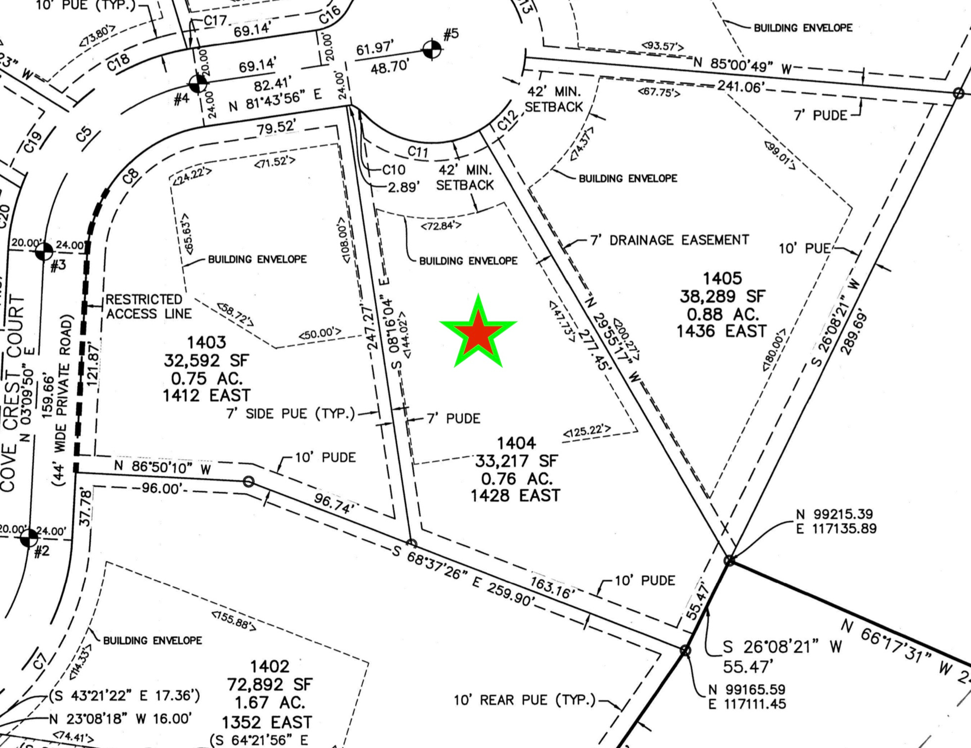 EALGEWOOD COVE PHASE 14 - Land