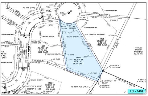 Tiny photo for 1428 E COVE CREST CT S #1404, North Salt Lake, UT 84054 (MLS # 2116823)
