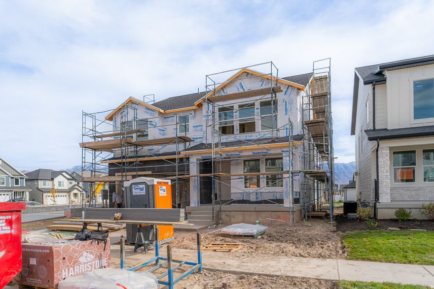 Welcome to your brand-new, single-family home, where modern design meets comfort and functionality. This thoughtfully crafted space offers an open-concept layout, ideal for both everyday living and entertaining. Enjoy the peace and privacy of your own home, all while being close to everything you need. It's more than just a house-it's a place to call your own. River Point is a vibrant, newly developed community in Lehi, offering a range of amenities including a clubhouse with a gym, a spacious pool, and a playground, among others! Reach out today for more information or to set up a visit to the community. (NATHAN LOT 402)