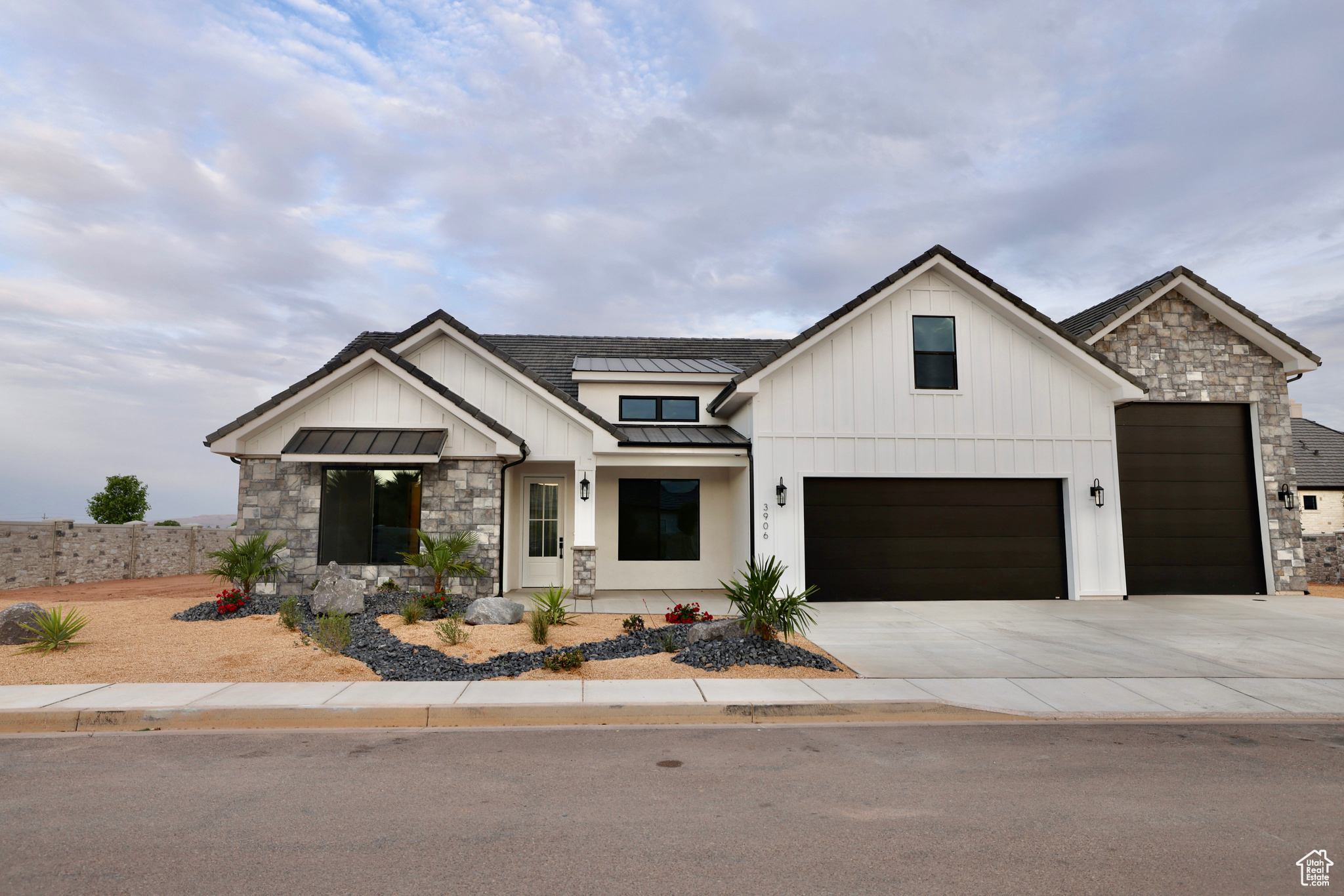 Ready for a home that keeps up with your on-the-go lifestyle? This stunning new build features a 16'x53' RV garage with a 12'x14' door and a 16' ceiling, providing ample space for all your vehicles and toys. Inside, you'll find a spacious and open layout with an upscale kitchen-perfect for entertaining. The sophisticated owner's suite offers a true escape, complete with a spa-inspired bathroom. This home also includes a private casita and a total of 8 bedrooms. It comes fully finished, including professional landscaping and fencing. PICK YOUR COLERS AND FEATURES.