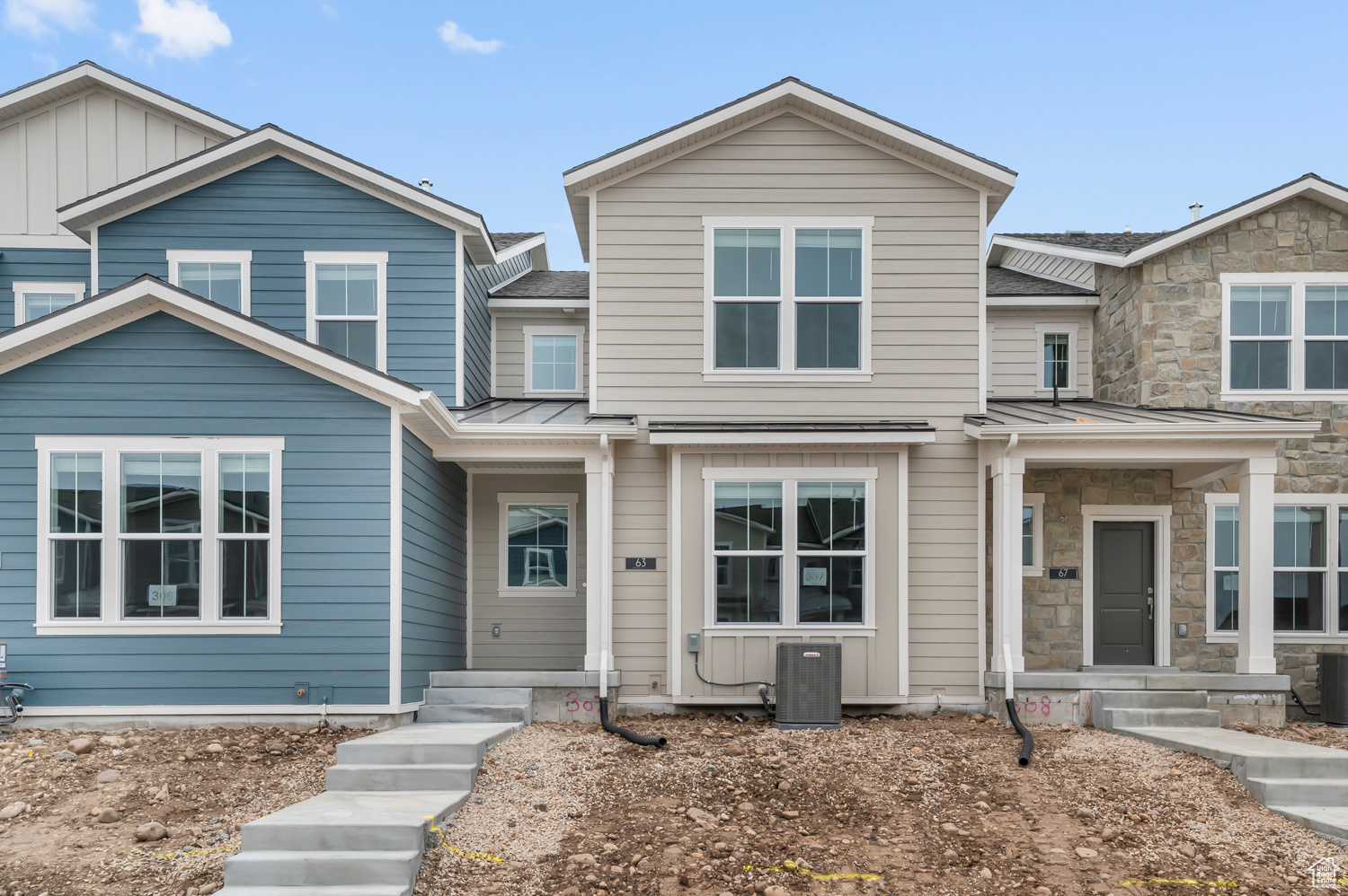 Come see this beautiful brand new Olympia townhome-where modern style meets everyday convenience. This home features white laminate cabinets, elegant quartz countertops, and stainless steel gas appliances for a clean, contemporary kitchen. The flooring blends laminate hardwood, vinyl tile, and carpet for both comfort and durability throughout. The owner's bathroom is complete with cultured marble shower surrounds and stylish brushed & satin nickel hardware. A reliable 40-gallon water heater ensures comfort, while the efficient layout and quality finishes make this a perfect low-maintenance home. Comes fully landscaped for a move-in ready experience that is thoughtfully designed for today's lifestyle.