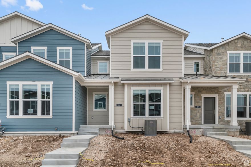 Come see this beautiful brand new Olympia townhome-where modern style meets everyday convenience. This home features white laminate cabinets, elegant quartz countertops, and stainless steel gas appliances for a clean, contemporary kitchen. The flooring blends laminate hardwood, vinyl tile, and carpet for both comfort and durability throughout. The owner's bathroom is complete with cultured marble shower surrounds and stylish brushed & satin nickel hardware. A reliable 40-gallon water heater ensures comfort, while the efficient layout and quality finishes make this a perfect low-maintenance home. Comes fully landscaped for a move-in ready experience that is thoughtfully designed for today's lifestyle.