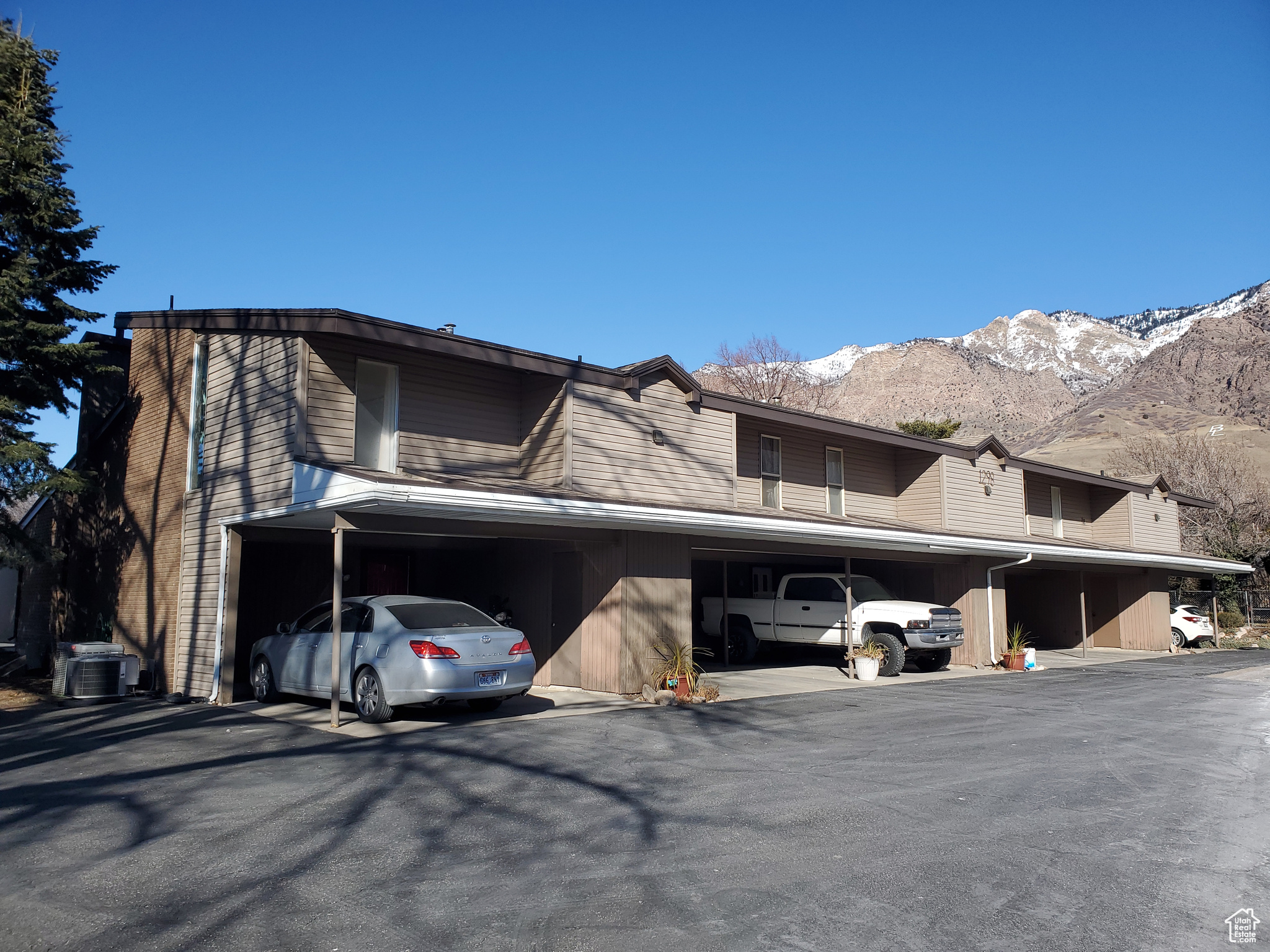 This is a great end unit Condo offered at a very affordable price! Conveniently located at the mouth of Ogden Canyon, you'll enjoy being close to all of the shopping and restaurants of down town Ogden and 12th Street, yet only 20-25 minutes away from our Ogden Valley Ski Resorts! Vaulted ceilings along with the focal rock chimney and gas fireplace make this a cozy place to gather and call home! The kitchen opens to the main living area and has plenty of storage and countertop space. The Furnace, A/C as well as water heater were all recently replaced and in perfect working order. The Master is huge and includes big windows, a walk-in closet as well as master bath. Your individual covered carport also includes a locked storage room. Call to schedule your private showing today!