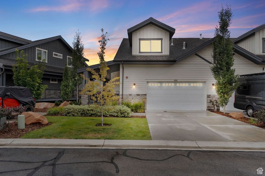 Quarry Springs offers the perfect blend of mountain living and convenience. This 3-bedroom, 3.5-bath townhome features an open-concept main level with high ceilings, Mannington flooring, and a cozy gas fireplace. The kitchen is designed for entertaining with alder shaker cabinetry, quartz countertops, stainless Bertazzoni appliances, and a large center island. Upstairs you'll find the spacious primary suite with a sitting area and walk-in closet, along with a second bedroom and the laundry room for added convenience. A third bedroom is located on the lower level, creating privacy and flexibility for guests or office use. The attached garage and ample storage complete the thoughtful layout.  Enjoy community amenities including a clubhouse, plus easy access to hiking and biking trails, Quarry Village shops, Woodward Park City, and Pinebrook Park. Ideally located, Quarry Springs is just 20 minutes to Salt Lake City and minutes to Historic Main Street in Park City.