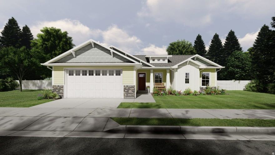 Welcome to the Cambria floorplan by OLO Builders in the desirable Granite Ridge subdivision, where you'll enjoy stunning views of Willard Bay to the west and Willard Peak to the east. Nestled on the east bench with a quiet, rural atmosphere, yet only 10 minutes to I-15 and 20 minutes to downtown Ogden, this location offers the best of both worlds. This floorplan features an open, light-filled layout with large windows, spacious family room, oversized kitchen island, and walk-in pantry. The main level includes a private primary suite with separate tub and shower, double sinks, and large walk-in closet, along with two additional bedrooms, full bath, mudroom, and laundry. Basement may be finished or unfinished, with finished option adding additional bedrooms, bath, family room, storage, and cold storage. Choose from multiple exterior styles and customize finishes to build the home that fits your lifestyle. Contact us for different floor plans, options, pricing, and lots offered in Granite Ridge today!