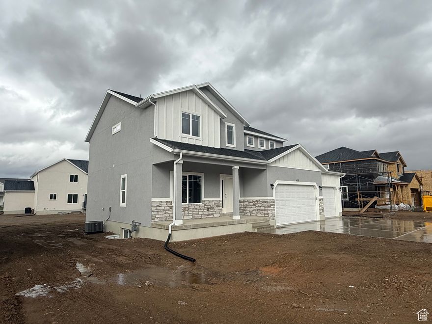 BRAND NEW JUST COMPLETED!! 5 BEDROOM HOME IN NE SALEM! large kitchen/fam rm, Wood/tile flooring, two tone paint, Upgraded WHITE cabinets with kitchen island & crown molding, Quartz Countertop's, EVP wood Flooring, separate shower & soaker tub in master, central air, garage door opener with keypad, Unfinished basement with entrance, plus much more. Taxes estimated. ** SEE AGENT REMARKS FOR $15k OFFERS & SPECIALS**