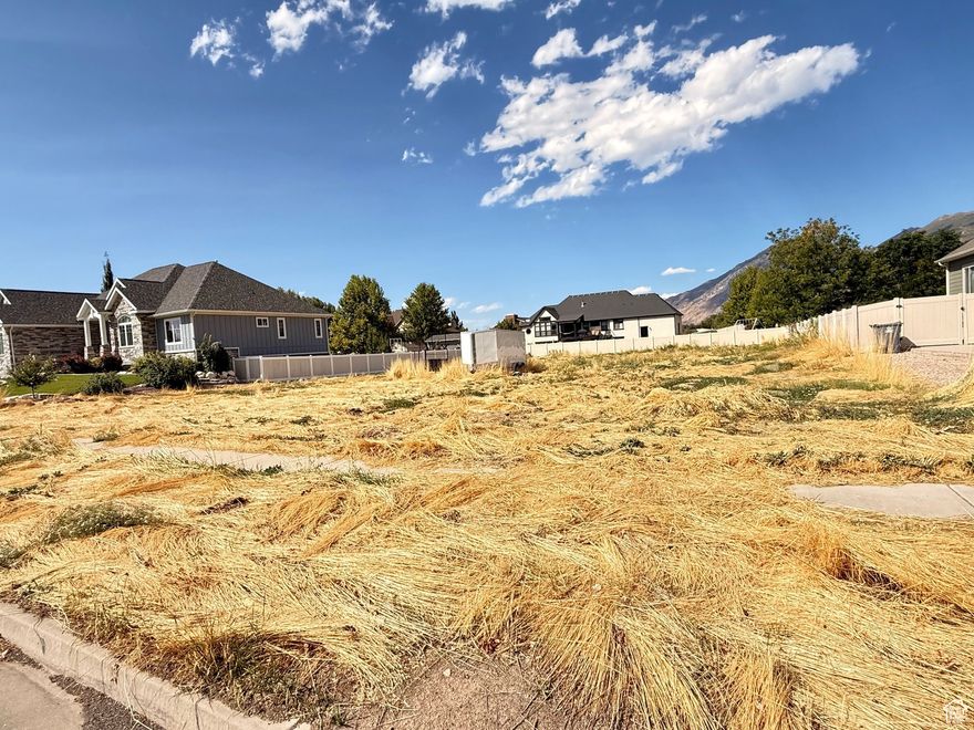 Bring your own builder in one of Mapleton's finest established subdivisions. South-facing lot with many of the impact fees already paid. Great opportunity to come build your dream home.