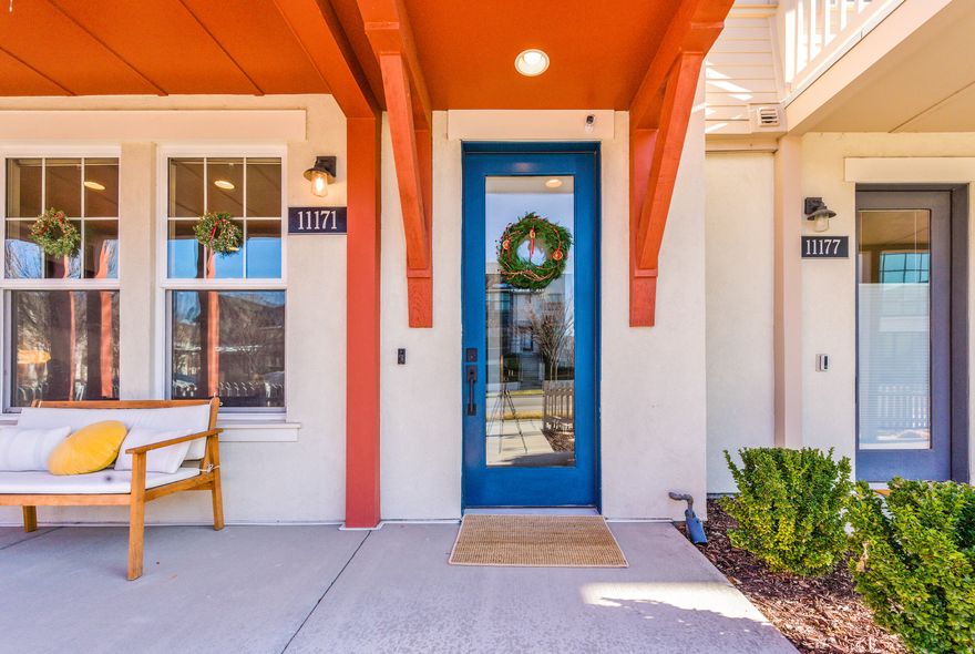 WASHER & DRYER INCLUDED | INTERNET INCLUDED IN HOA | One of Daybreak's most impressive rooftop townhomes - featuring a spacious rooftop deck, private primary balcony, premium finishes, bright open layout, and a 2-car garage with guest parking. Just steps from the lake, parks, restaurants, and shops. HOA includes Internet, making monthly budgeting simple and convenient. This home stands out as one of the best opportunities in The Marina at Daybreak.