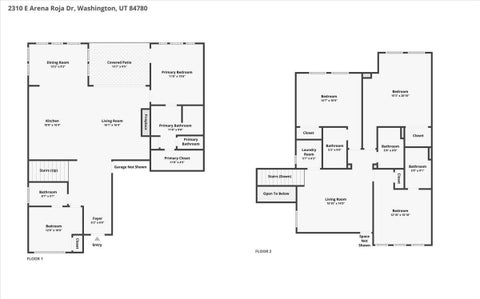 Tiny photo for 2310 E ARENA ROJA DR, Washington, UT 84780 (MLS # 2187385)