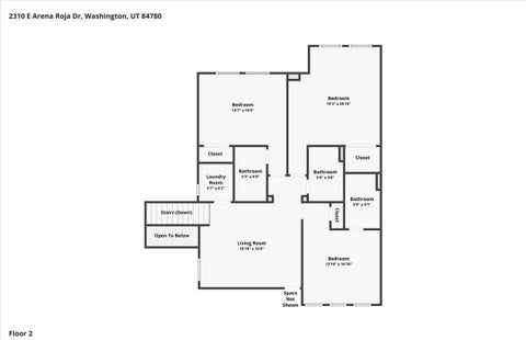 Tiny photo for 2310 E ARENA ROJA DR, Washington, UT 84780 (MLS # 2187385)