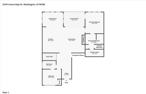 Tiny photo for 2310 E ARENA ROJA DR, Washington, UT 84780 (MLS # 2187385)