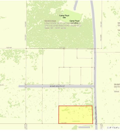 Photo of 727 S ALLEN RANCH RD RD W #8, Fairfield, UT 84013 (MLS # 1968864)
