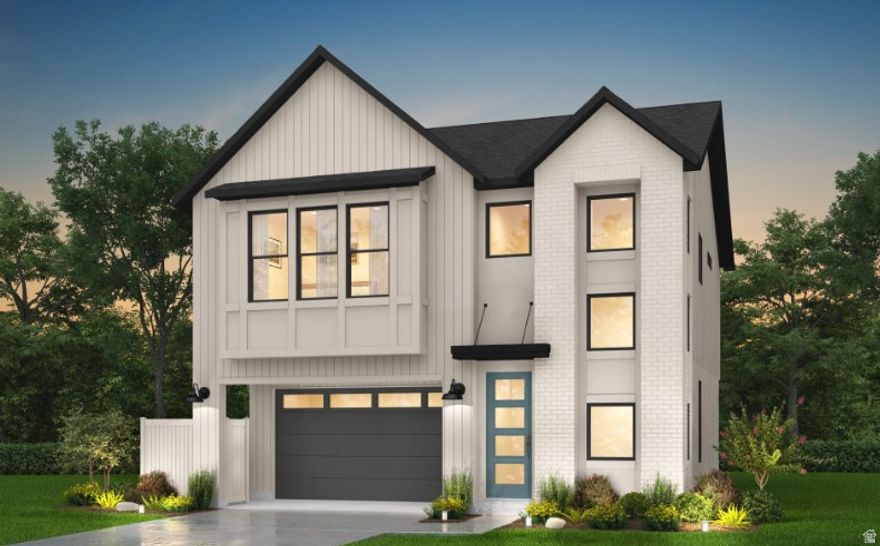 Step into this beautifully designed Kirkwood Scandia, showcasing a bright, open layout and stylish upgrades throughout. The kitchen features gray laminate cabinetry, quartz countertops, and stainless steel gas appliances, creating a sleek and functional cooking space. Durable laminate hardwood, vinyl tile, and carpet flooring flow seamlessly through the home. Thoughtful details include can lighting, Christmas light outlets, energy-efficient features, and a tankless water heater. The Craftsman base and casing add a timeless touch, while the owner's bathroom boasts quartz shower surrounds and satin & brushed nickel hardware for a polished finish. This home is a perfect blend of comfort, style, and quality - ready to impress!